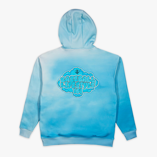 Cotton Candy Youth Hoodie - Blueberry