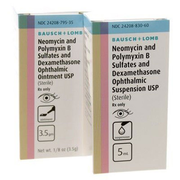 Triple Antibiotic Neomycin-Polymyxin B-Dexamethasone Ophthalmic - 3.5 gm Ointment For Dogs
