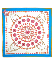Jewels Of The Sea I 35" Silk Square Scarf