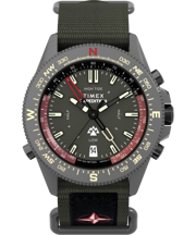 Expedition Tide-Temp-Compass 43mm Fabric Strap Watch