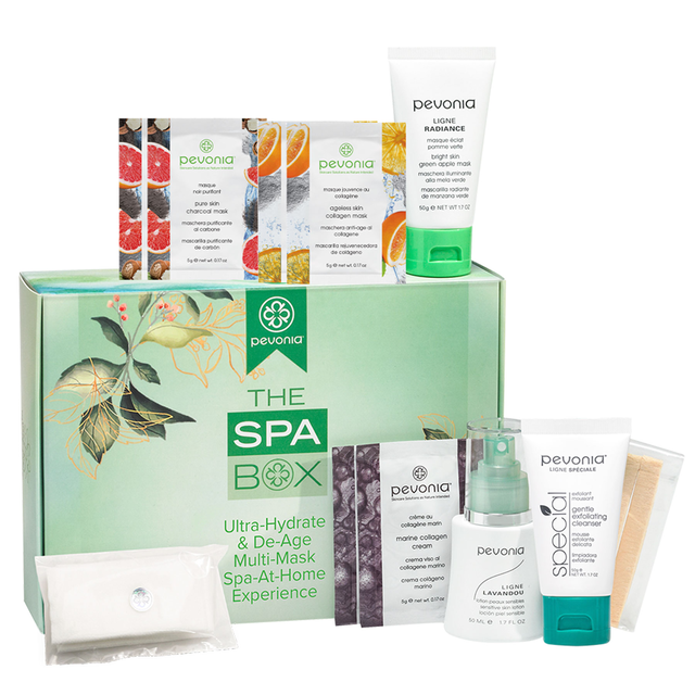 The Spa Box - Glow &amp; Go Multi-Mask Spa-At-Home Facial Experience
