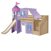 The Playhouse Loft Bed with Stairs