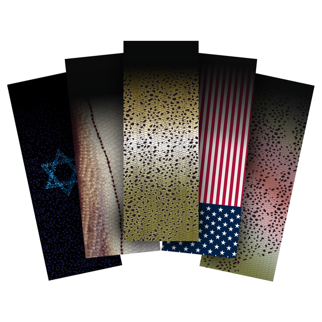 Rod Skinz Decorative Rod Wraps - Fade to Black