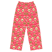 Mis Conchitas Calaveras wide-leg Pijama Pants