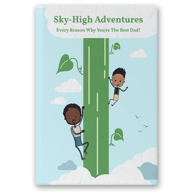 Personalized Father's Day Gift - Beanstalk Adventures - Custom Father's Day, Birthday Gift for Dad