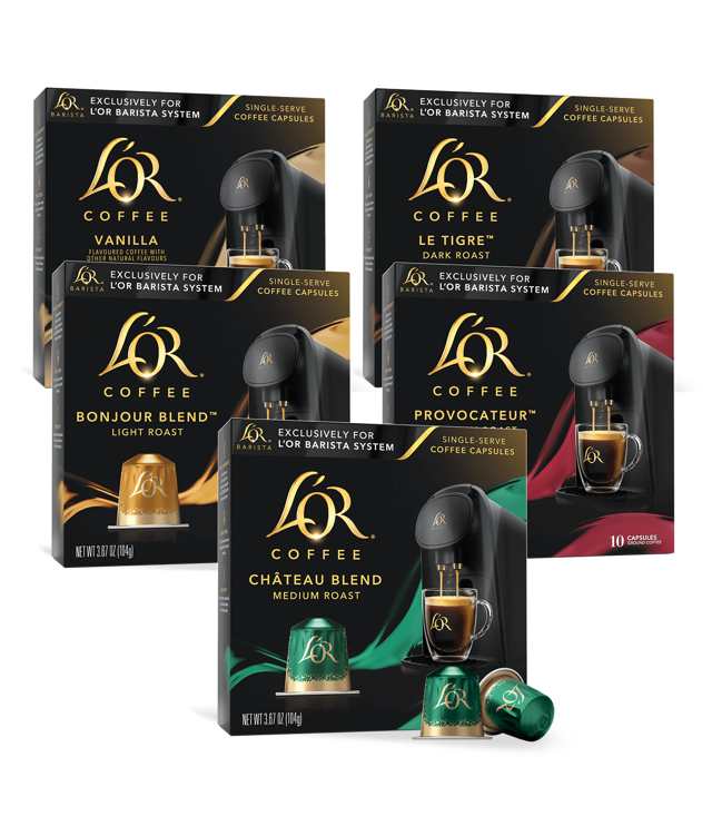 L'OR Coffee Capsules Sampler