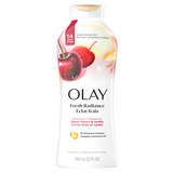 Olay Fresh Radiance Body Wash | with Essence of Black Cherry and Vanilla