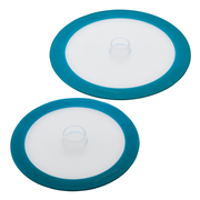 2-Piece Silicone Suction Lid Set