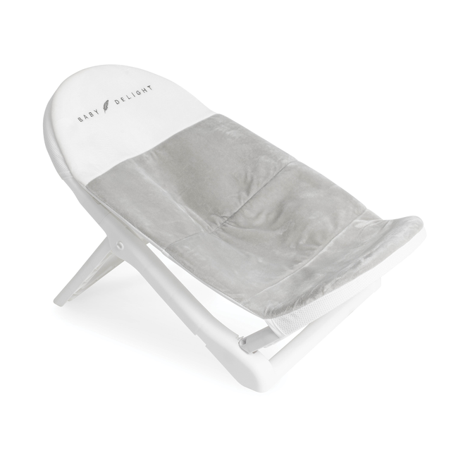 Cushy Nest Cloud Premium Infant Bather - Grey/White