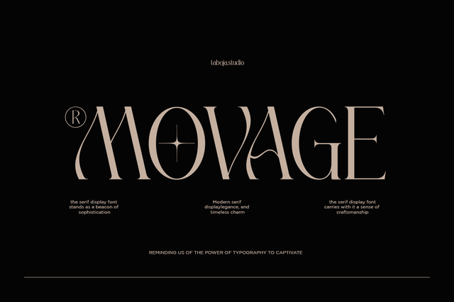 TBJ Movage Serif Display