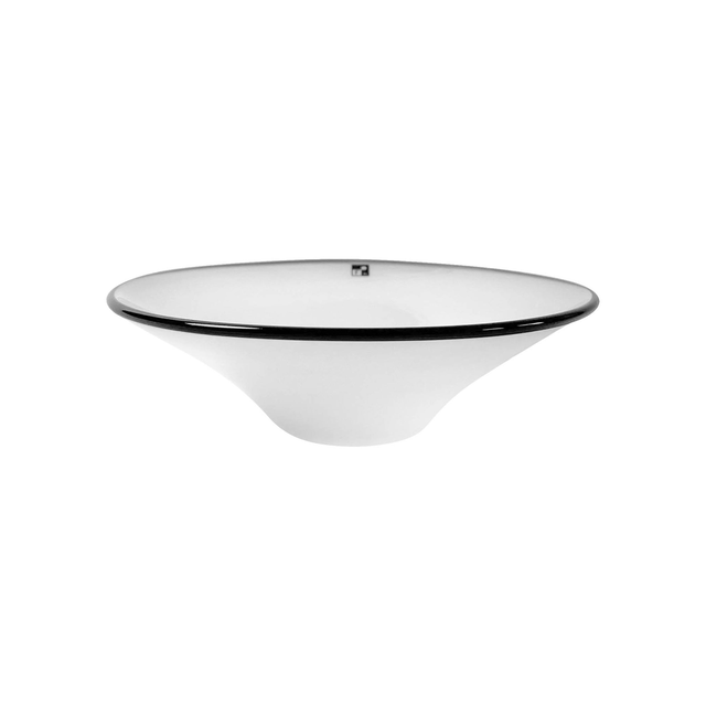 Glass Haze Bowl | Ivory