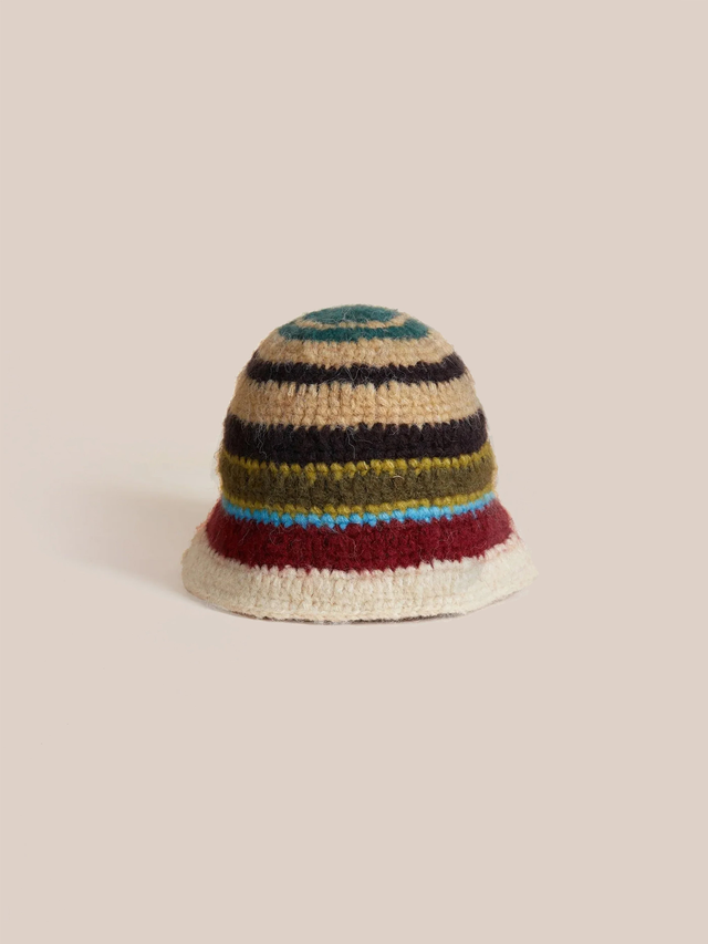 Stripe Knit Beanie
