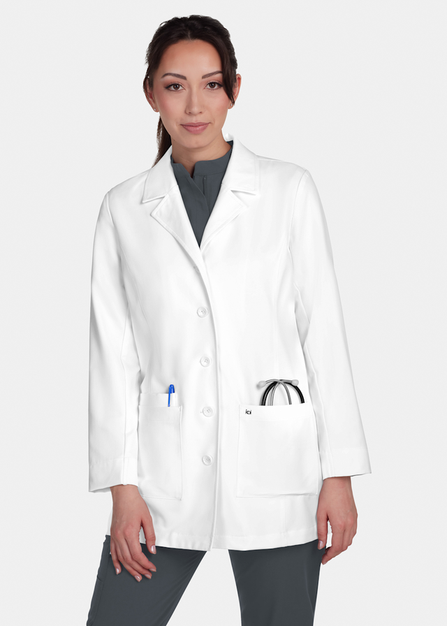 Hema 4-Pocket 31.5 Inch Lab Coat