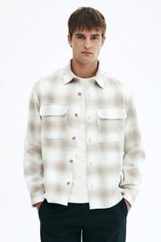 Regular-Fit Flannel Overshirt