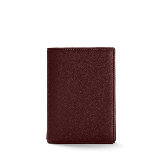 Deluxe Passport Cover Bordeaux