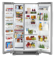 36-Inch Wide Side-by-Side Refrigerator - 25 cu. ft.