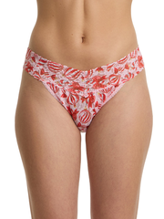 Signature Lace® Original Rise Thong Courageous Coral Sale