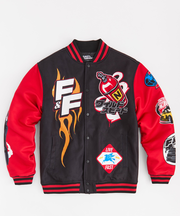 Fast & Furious Control the Drift Varsity Jacket - Black