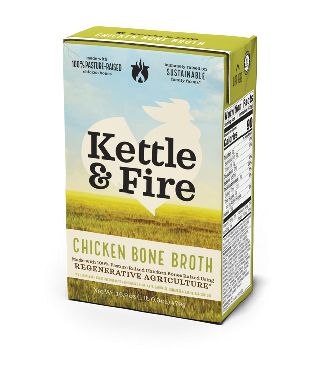 Regenerative Chicken Bone Broth - 16.9 oz