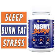 Alpha Lion Night Burn - 60 Capsules - Nighttime Fat Burner