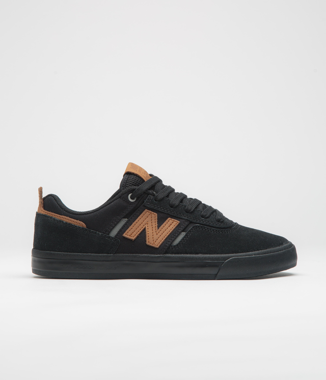 New Balance Numeric 306 Jamie Foy Shoes - Black / Orange / Black