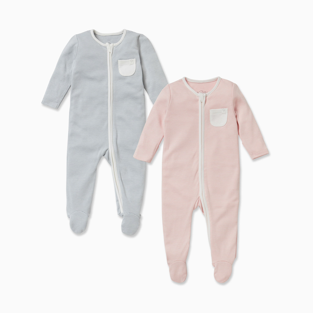 Clever Zip Sleepsuit 2 Pack