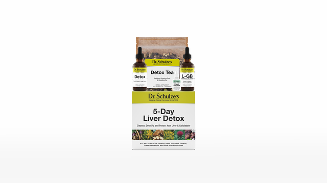 5 Day Liver Detox Program - Dr. Schulze's Liver Cleanse - herbdoc.com