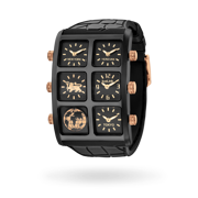 Nero Satin 6TZ Watch (sample sale)