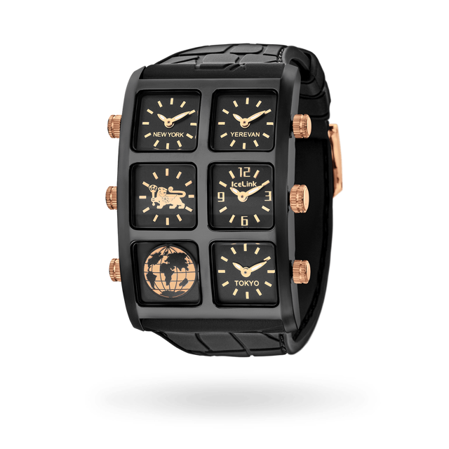 Nero Satin 6TZ Watch (sample sale)