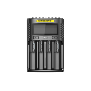 Nitecore UMS4 USB Four-Slot USB-C Fast Charger, for 18650, 21700 Batteries