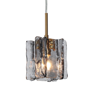 Echonalyri 1-Light Mini Black Pendant Light