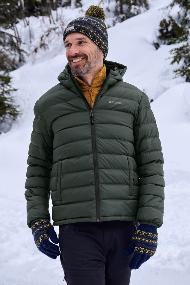 Seasons Mens Fur Lined Insulated Jacket