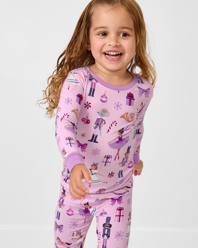 Nutcracker Ballet Two-Piece Pajama Set