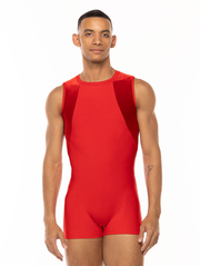 Adam Biketard Red Velvet RTW