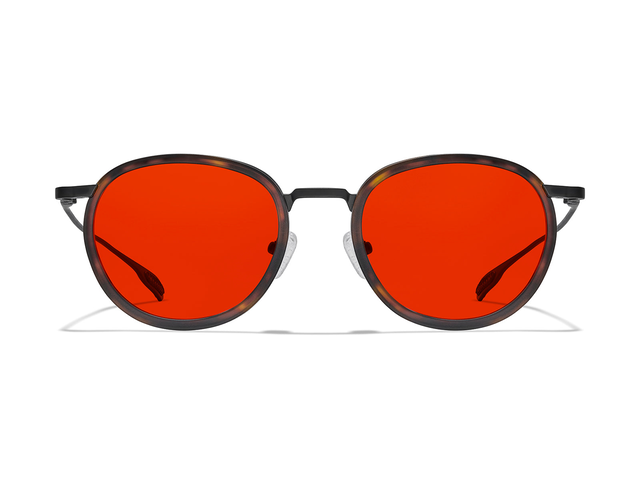 Alto Fusion Wind Down™ Blue-Light Glasses | Lightweight Round Frame | ROKA