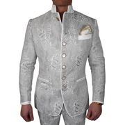 Grigio Damask Mandani Jacket
