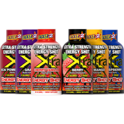 Xtra Energy Shots Extra Strength  (12pk - 2 oz Bottles)