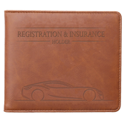 Car Registration and Insurance Holder with Magnetic Closure