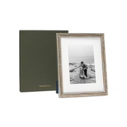 Beaded Frame Silver: 8x10