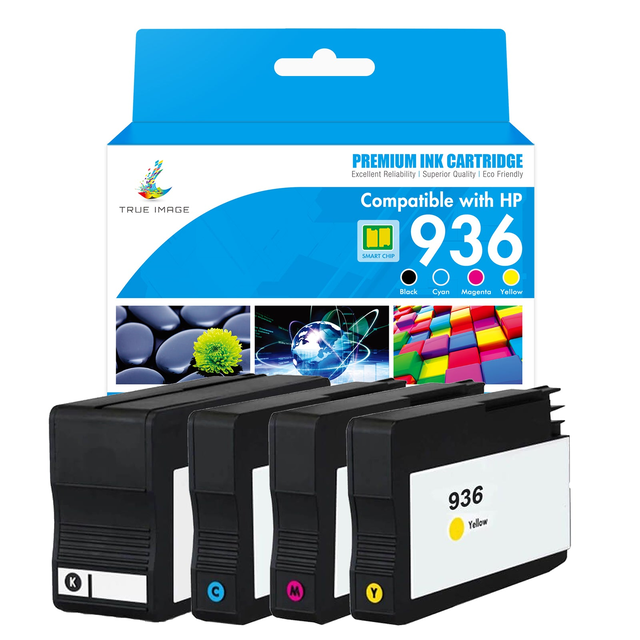 HP OfficeJet Pro 9120e Ink - Compatible HP 936 936e XL Ink Cartridges