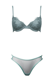 Jasmin Lace Demi Bra Set