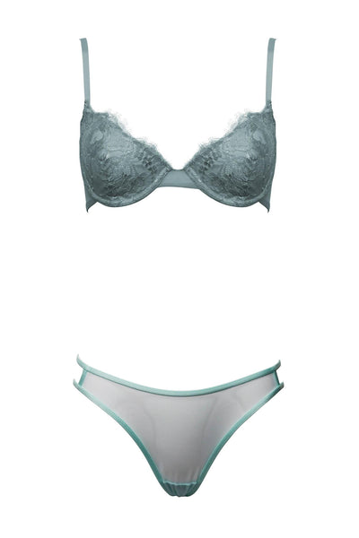 Jasmin Lace Demi Bra Set