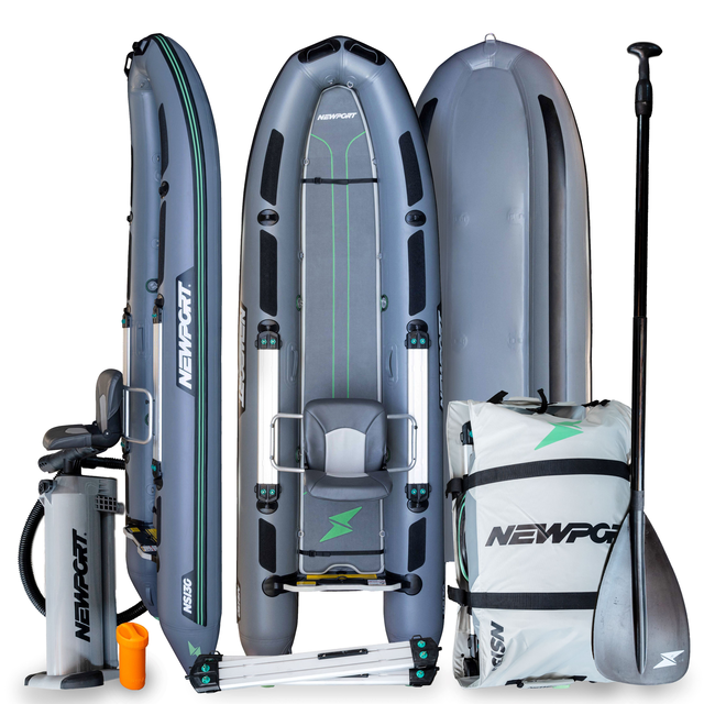 NS130 Inflatable Skiff - 13ft Marine Air Floor