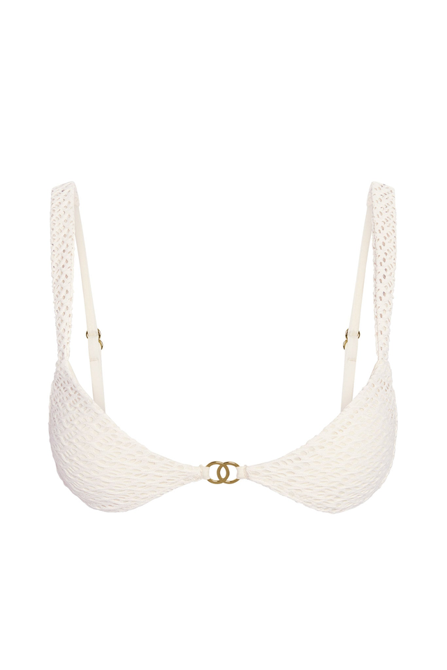 Petit Ermitage Top - Ivory Crochet