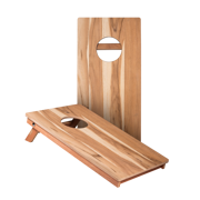 Natural Hickory Backyard 1200 Cornhole Boards