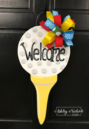 Golf Tee Door Hanger