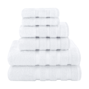 American Soft Linen 100% Cotton Turkish Towels, 6 Piece Bath Towel Set with 20 Different Colors
