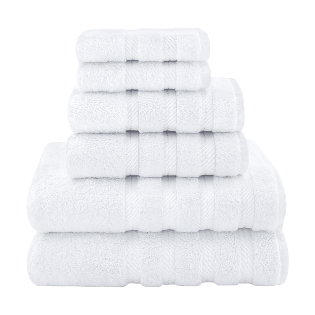 American Soft Linen 100% Cotton Turkish Towels, 6 Piece Bath Towel Set with 20 Different Colors