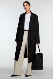 DOUBLE-BREASTED SUITING COAT