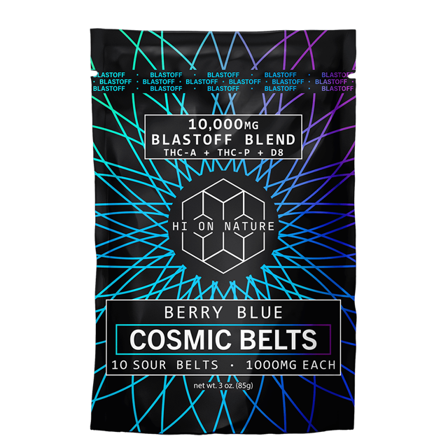 10,000mg BLAST OFF BLEND COSMIC BELTS